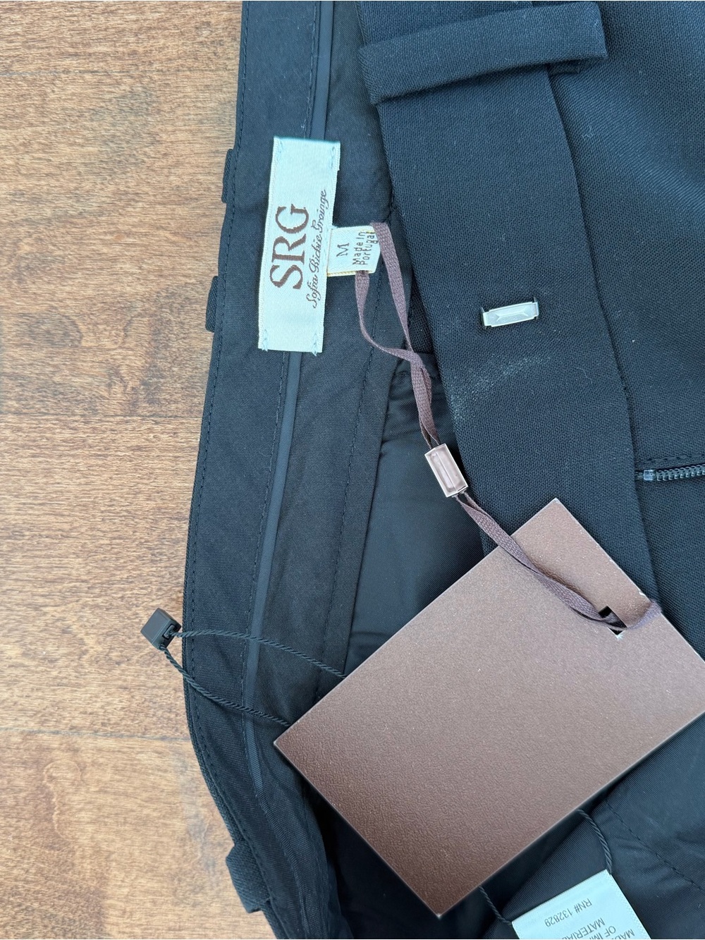 Black Men’s Travel Bag - Slim Carry Organizer